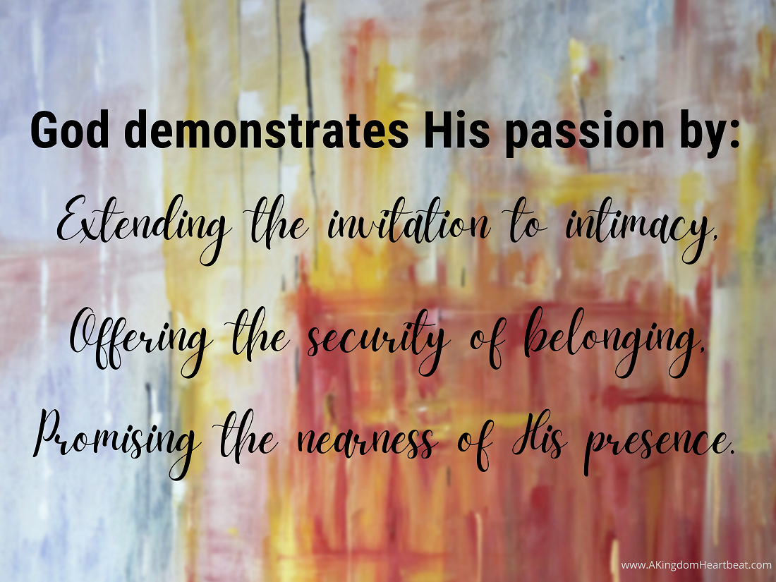 Religious Quote about God's Passion